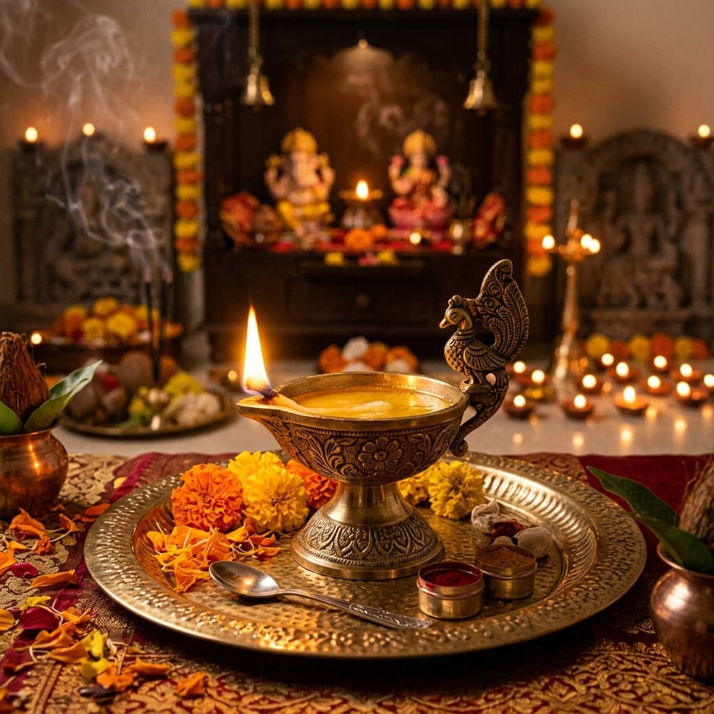Using Pure Ghee for Pooja: A Sacred Tradition
